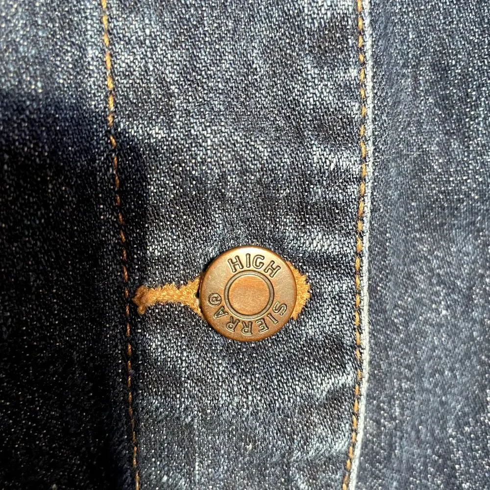 SKU 1568 High Sierra Blue Jean Bling Jacket teen XL 16 Womens Small